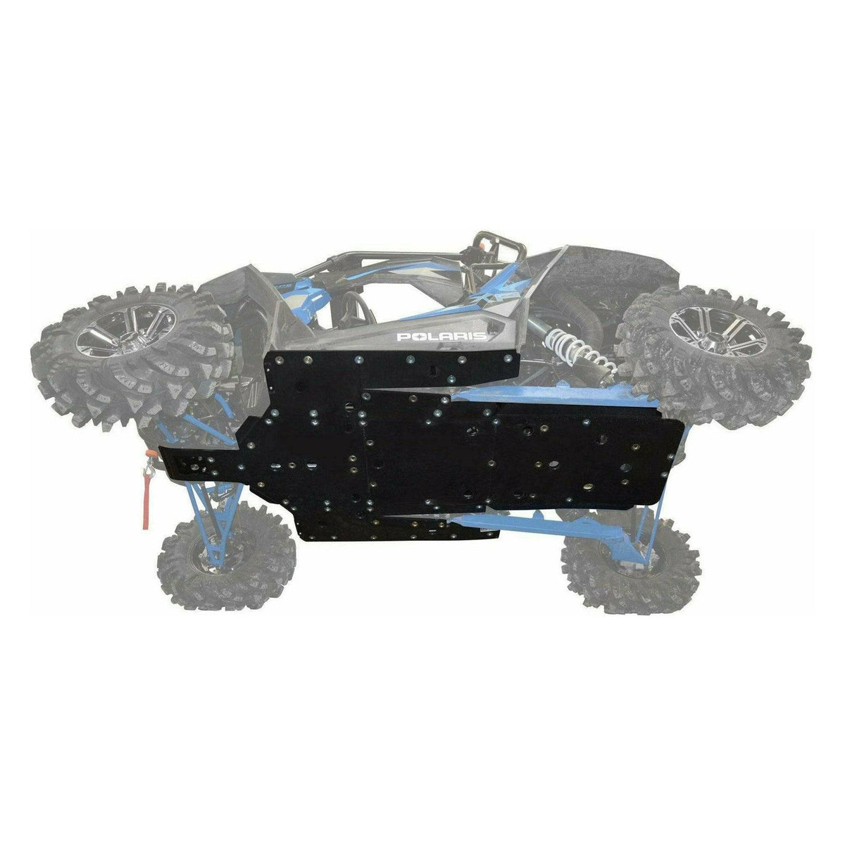 SuperATV Polaris RZR XP Turbo Full Skid Plate