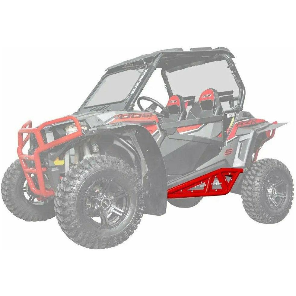 Polaris RZR XP Turbo Heavy Duty Tube Rock Sliders | SuperATV