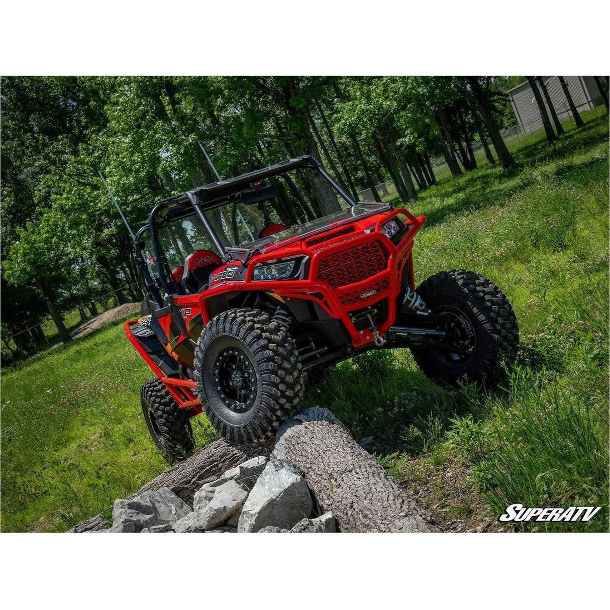 Polaris RZR XP Turbo High Clearance Boxed A-Arms | SuperATV