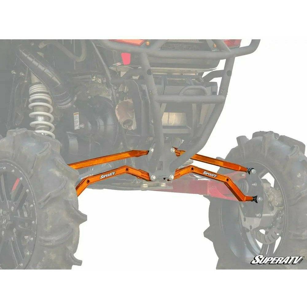 Polaris RZR XP Turbo High Clearance Boxed Radius Arms | SuperATV