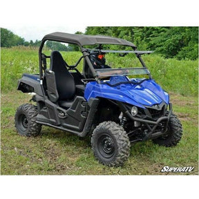 SuperATV Yamaha Wolverine Scratch Resistant Flip Windshield