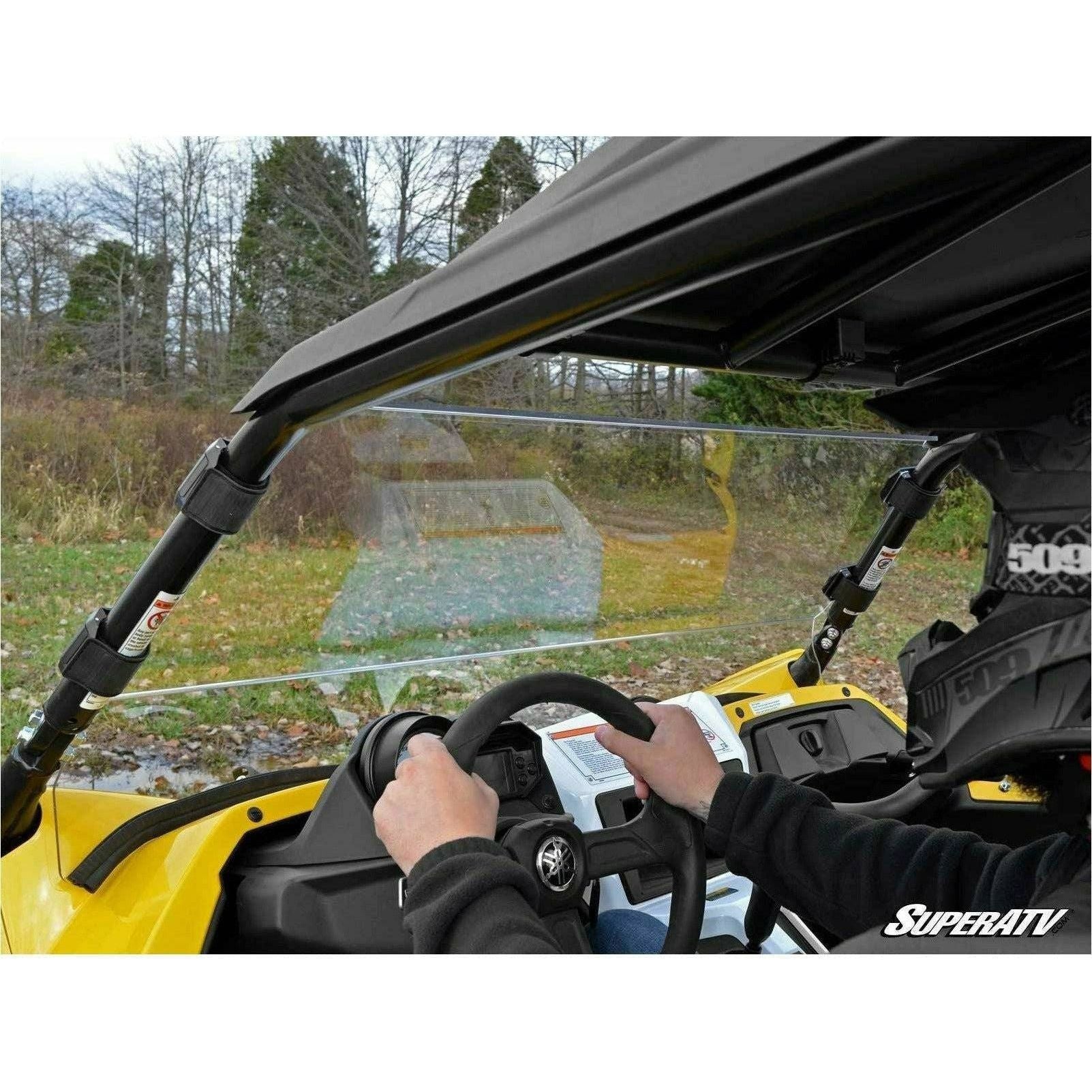 Yamaha YXZ Scratch Resistant Full Windshield | SuperATV