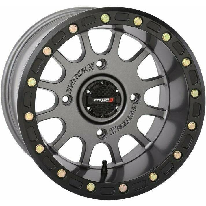 System 3 Off-Road SB-5 Beadlock Wheel (Gunmetal/Black)