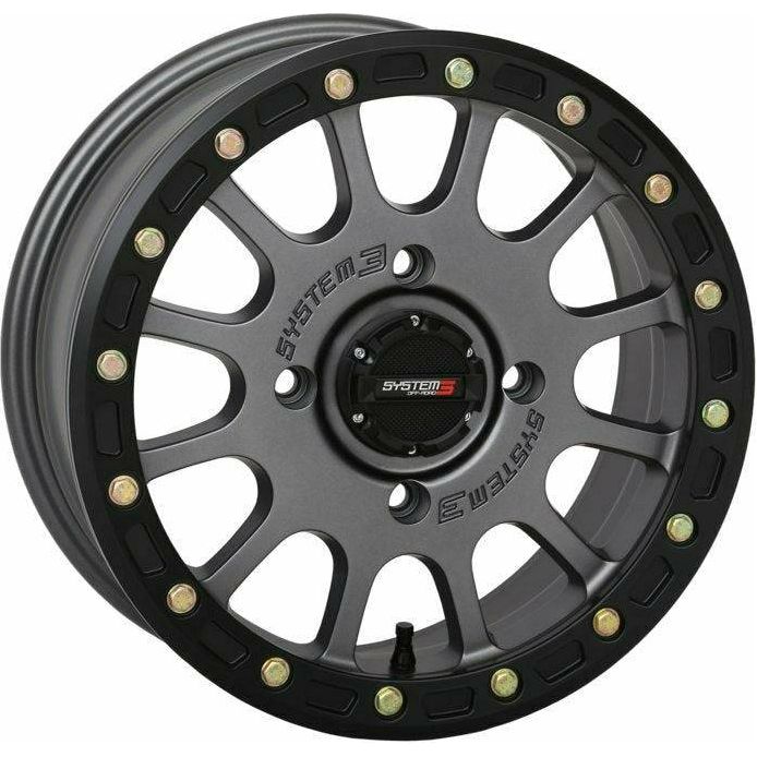 System 3 Off-Road SB-5 Beadlock Wheel (Gunmetal/Black)