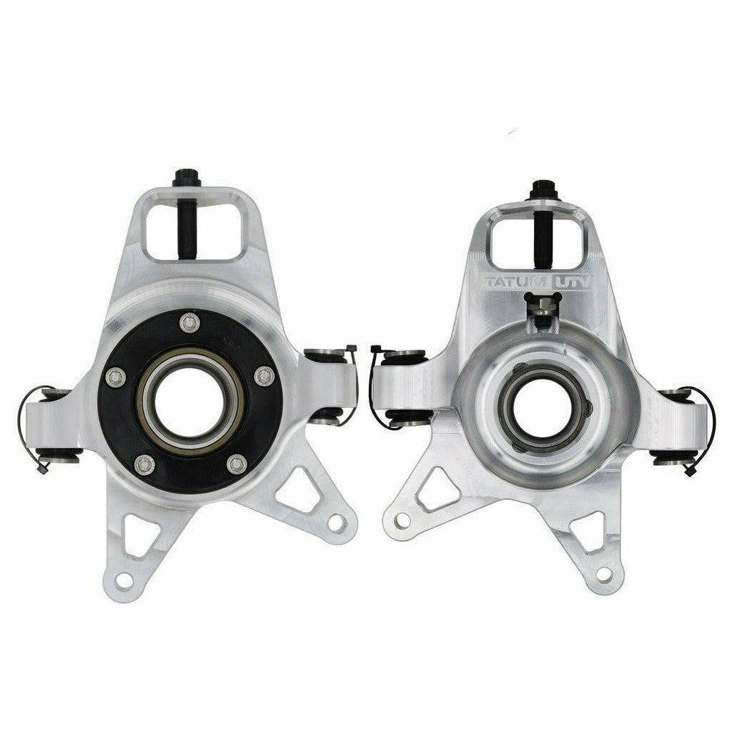 Tatum UTV Can Am Maverick X3 Capped Billet Rear Knuckle/Spindle Set