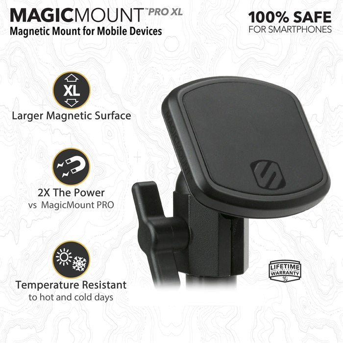 TerraClamp Low Profile Magnetic Mount with Universal Clamp