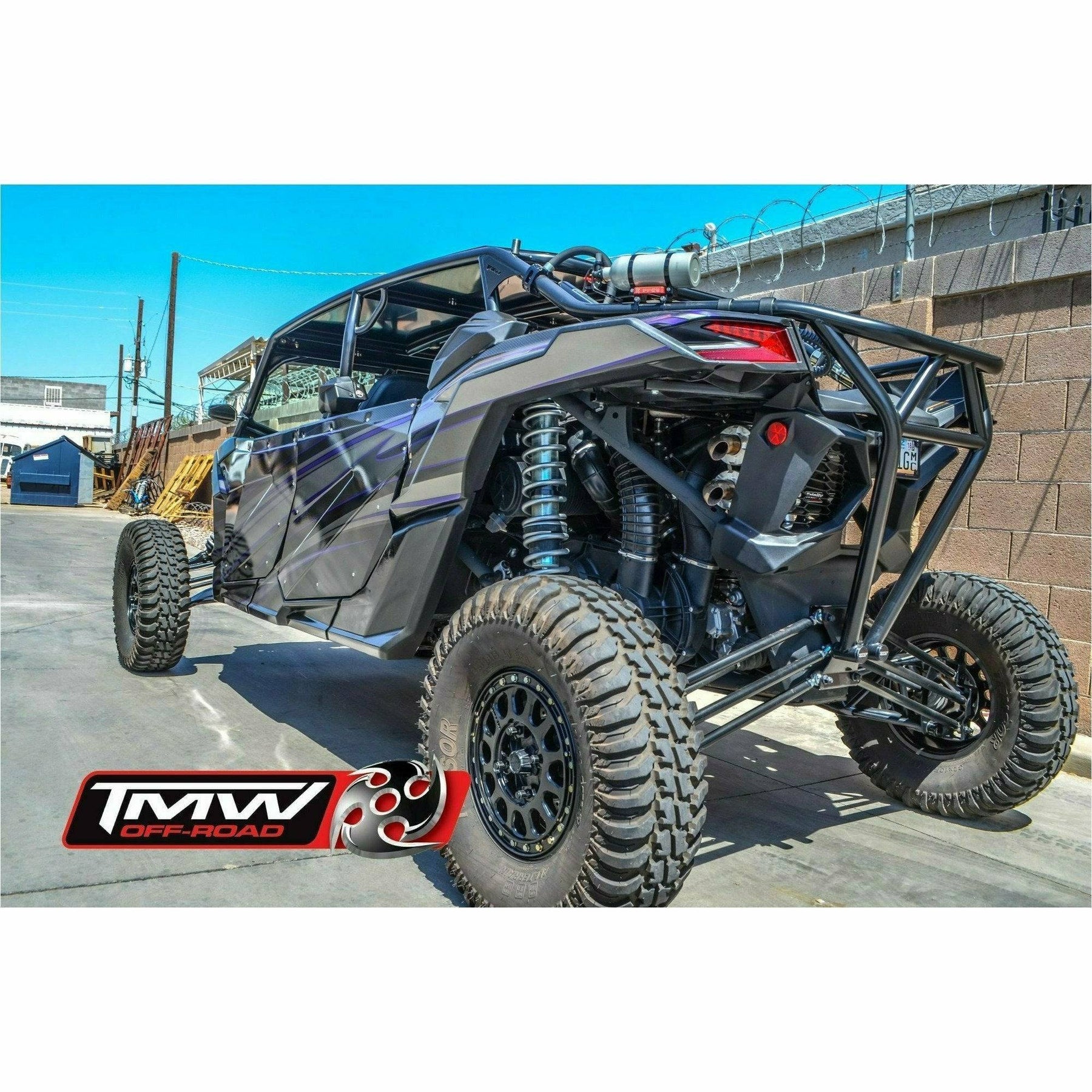 TMW Off-Road Can Am Maverick X3 MAX (2020+) Stealth Cage with Roof (Raw)