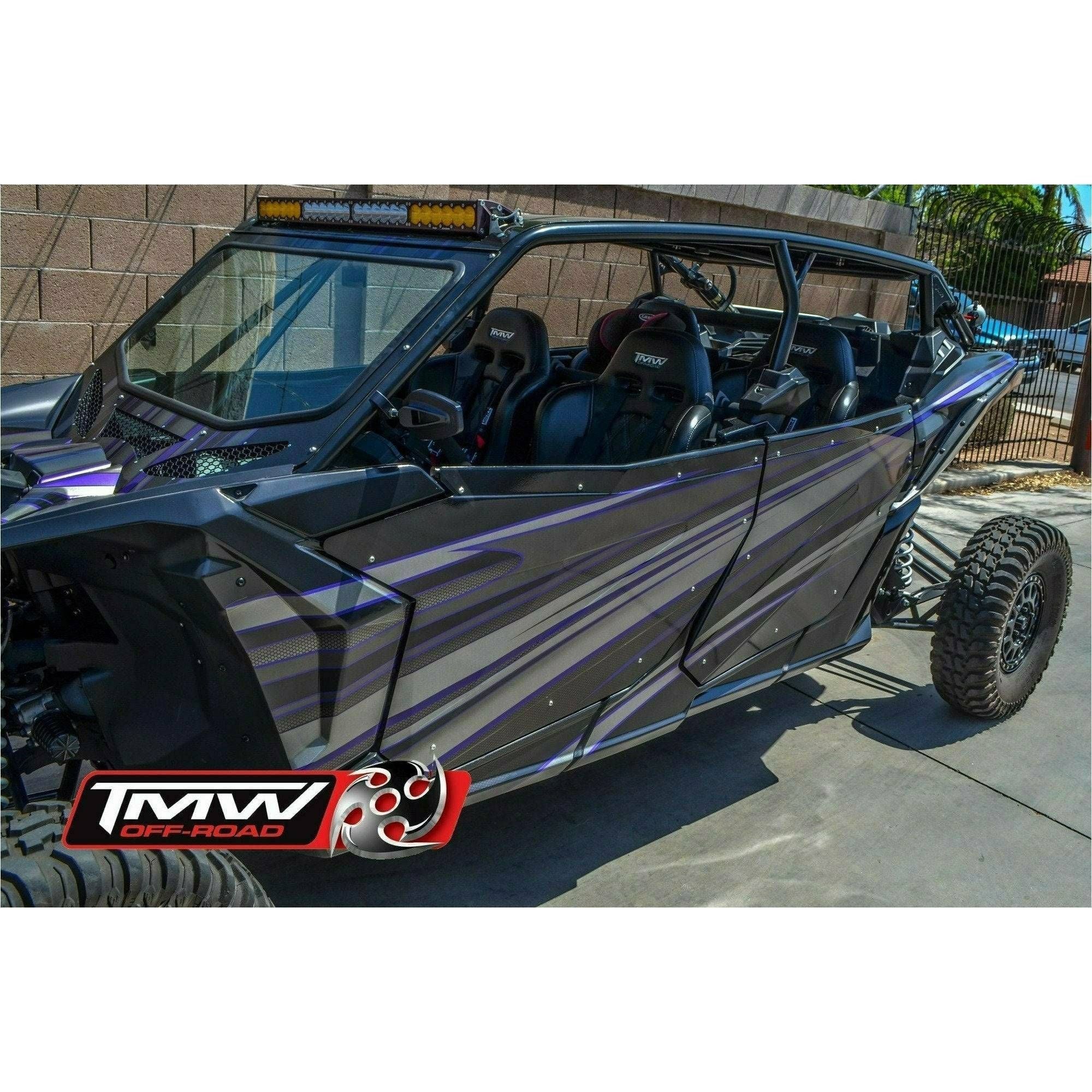 TMW Off-Road Can Am Maverick X3 MAX (2020+) Stealth Cage with Roof (Raw)