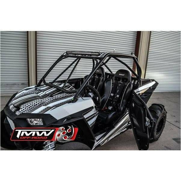 TMW Off-Road Polaris RZR XP 1000 / Turbo (2014-2018) 2 Seat Dune Edition Speed Cage with Roof (Raw)