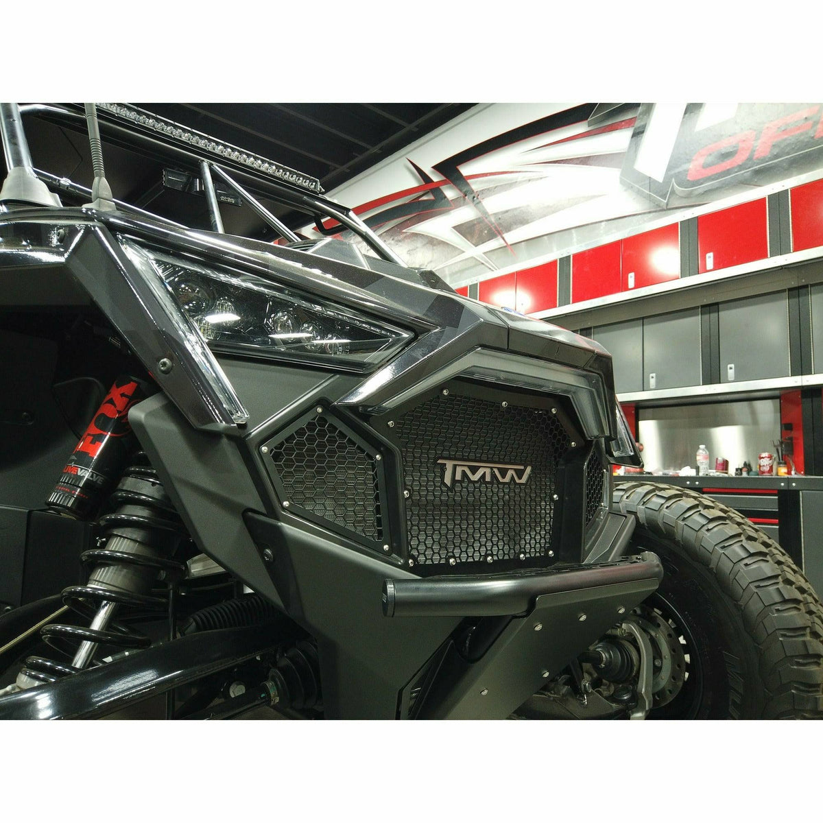 TMW Off-Road Polaris RZR PRO R / Turbo R Front Grille with Inserts