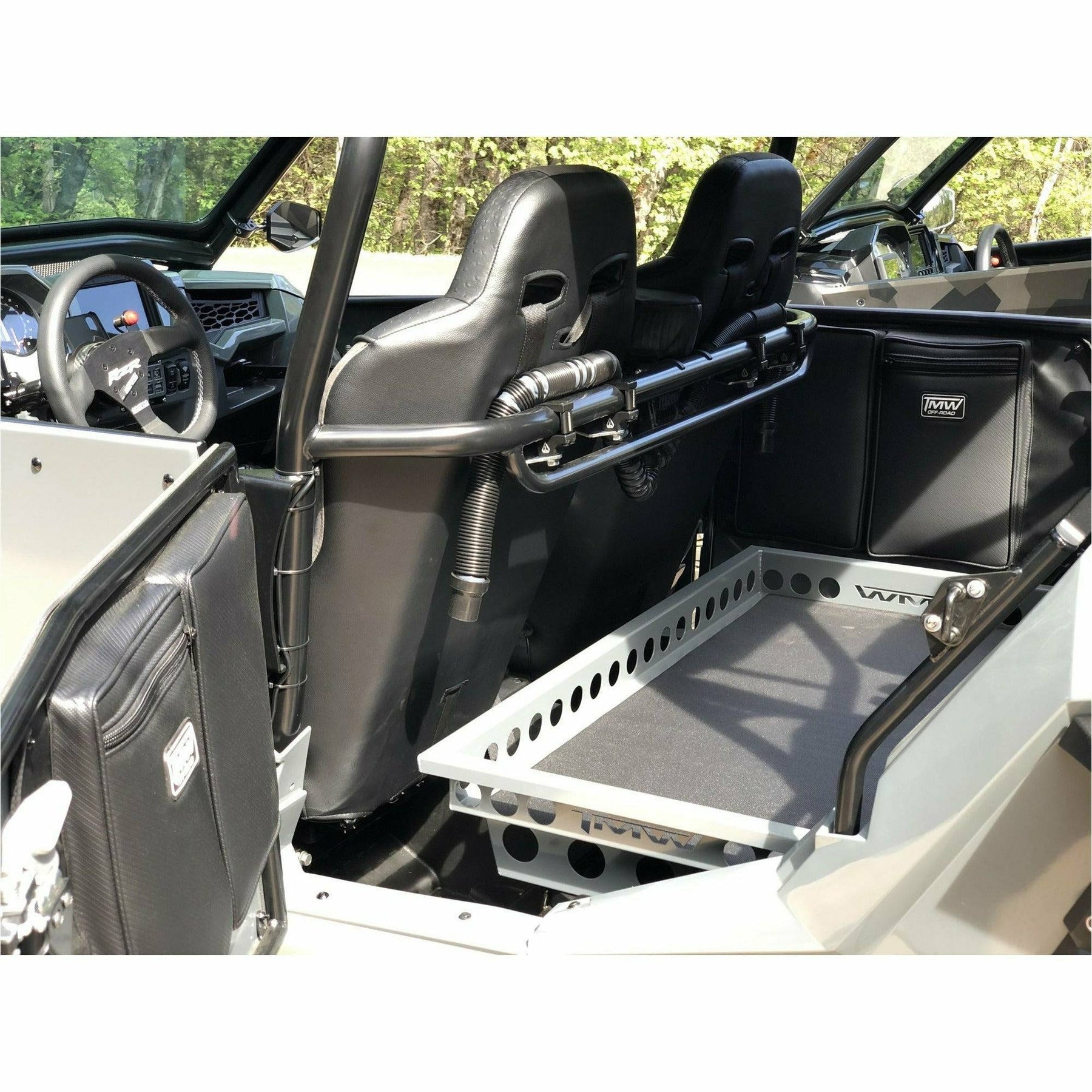 TMW Off-Road Polaris RZR Rear Seat Delete Tray