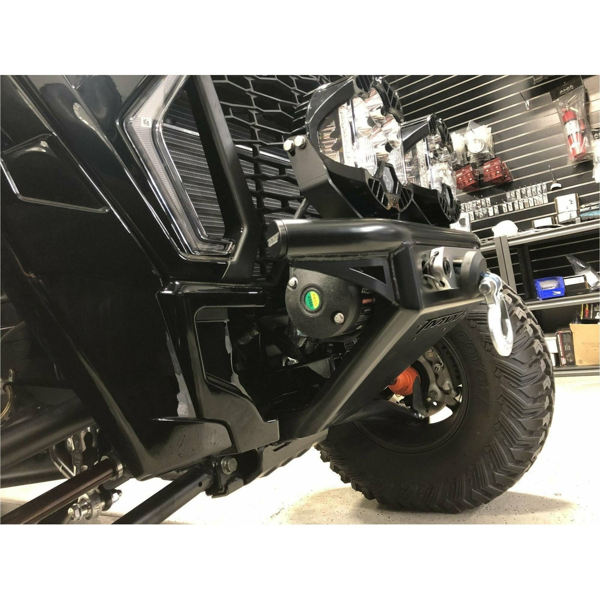 Polaris RZR Turbo S Winch Front Bumper | TMW Off-Road