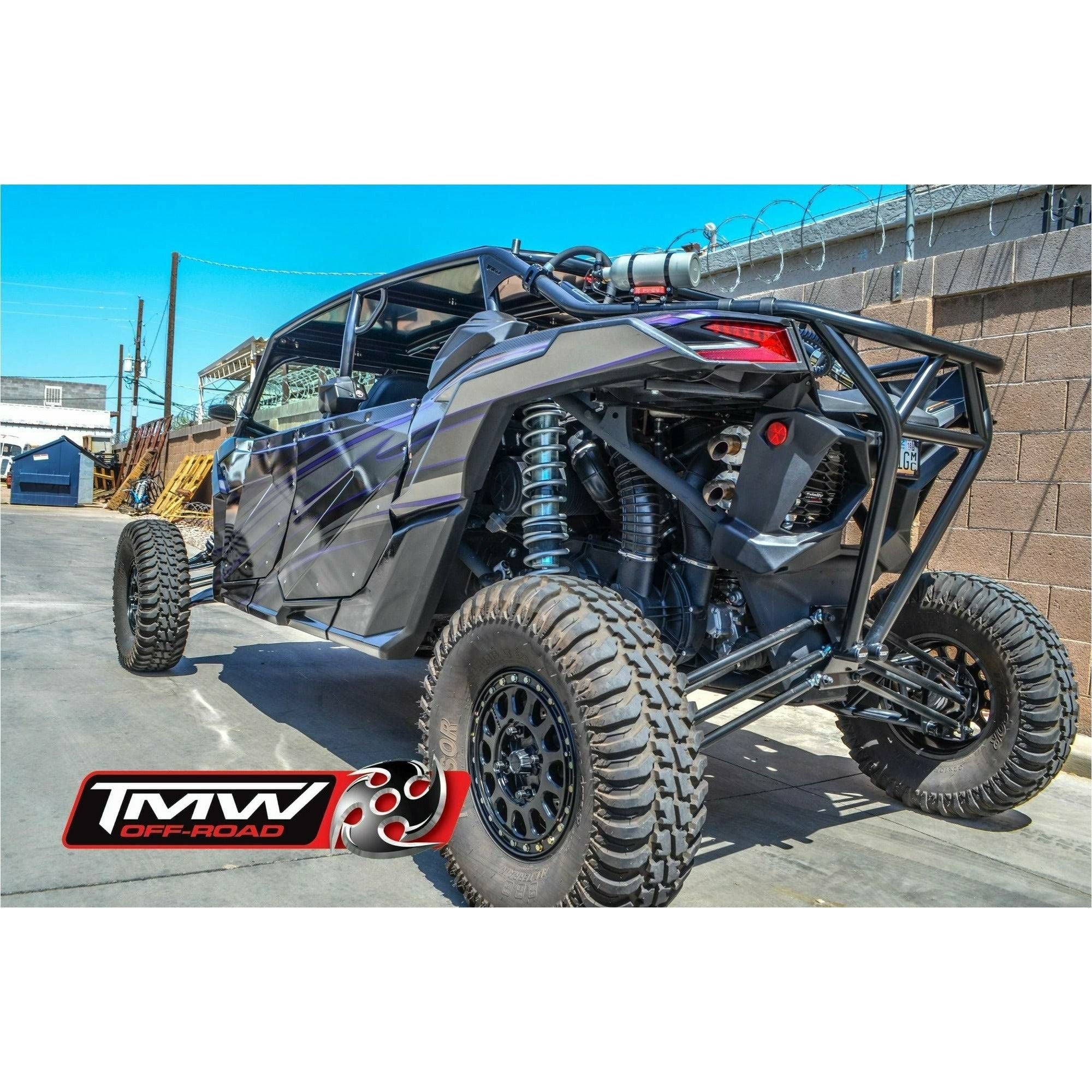 Can Am X3 MAX (2017-2019) Raw Stealth Cage with Roof | TMW Off-Road