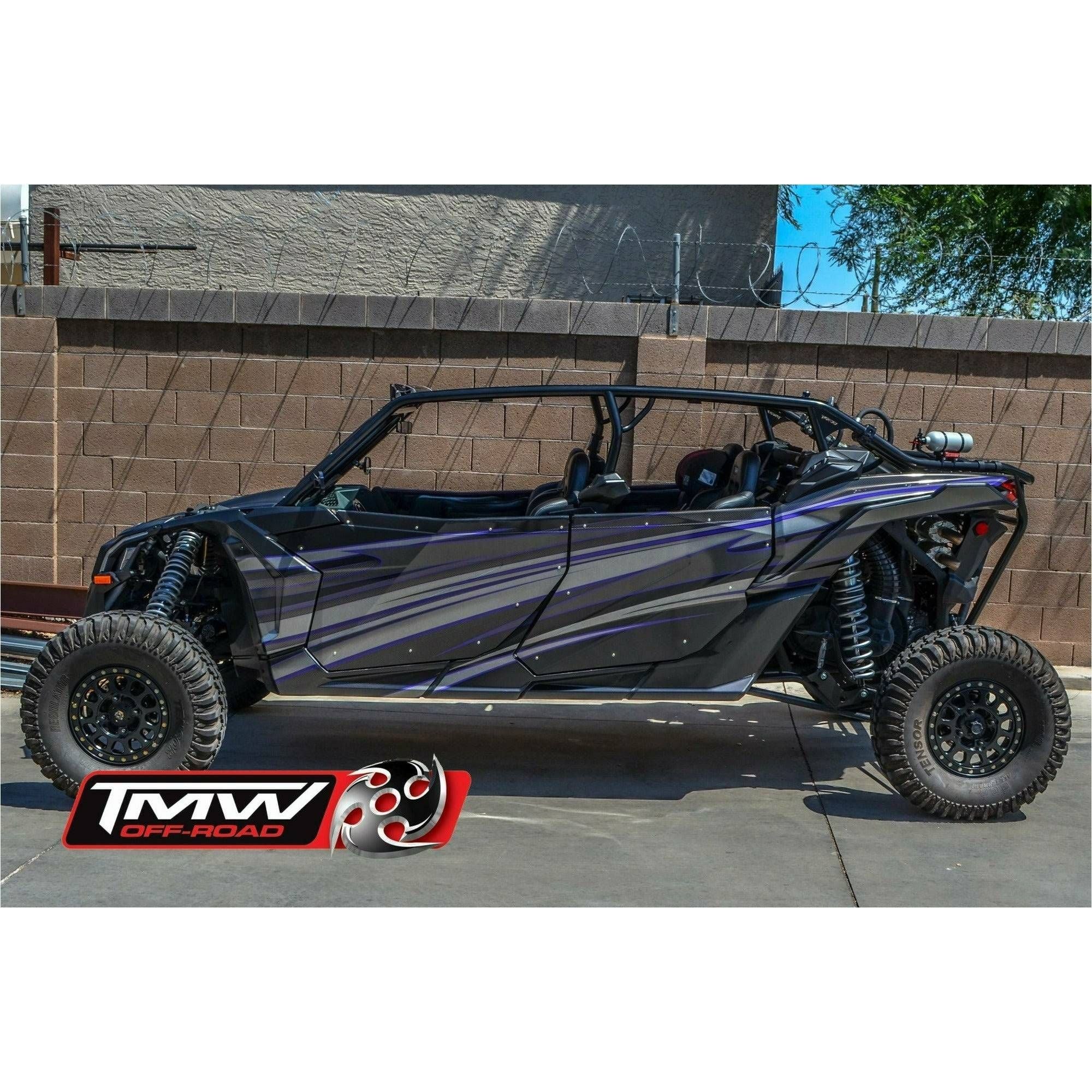 Can Am X3 MAX (2017-2019) Raw Stealth Cage with Roof | TMW Off-Road