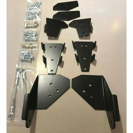 TraxBrax Polaris RZR XP 1000/Turbo/RS1 UTV Track Mounting Brackets