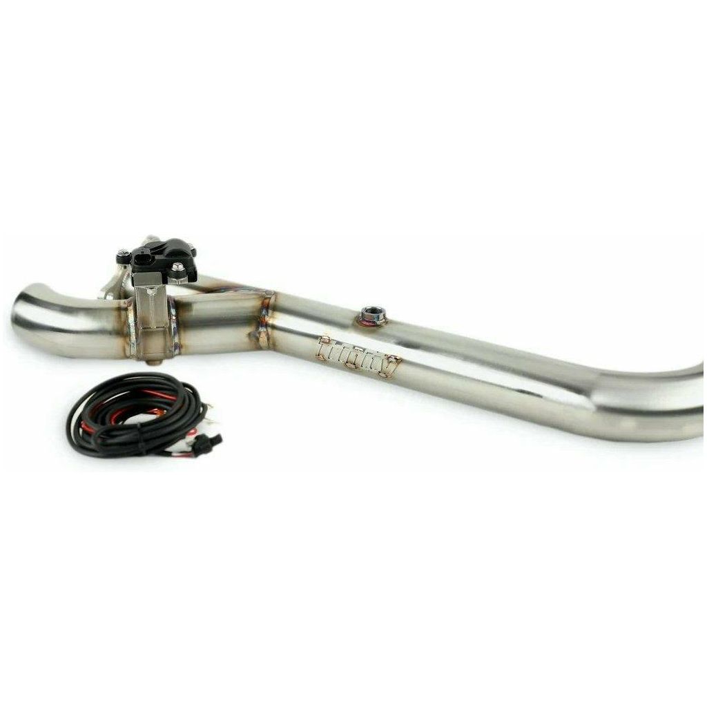 Trinity Racing Polaris RZR PRO XP Side Dump Header Pipe with Electronic Cutout