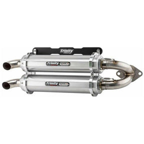 Trinity Racing Polaris RZR RS1 Dual Slip On Exhaust