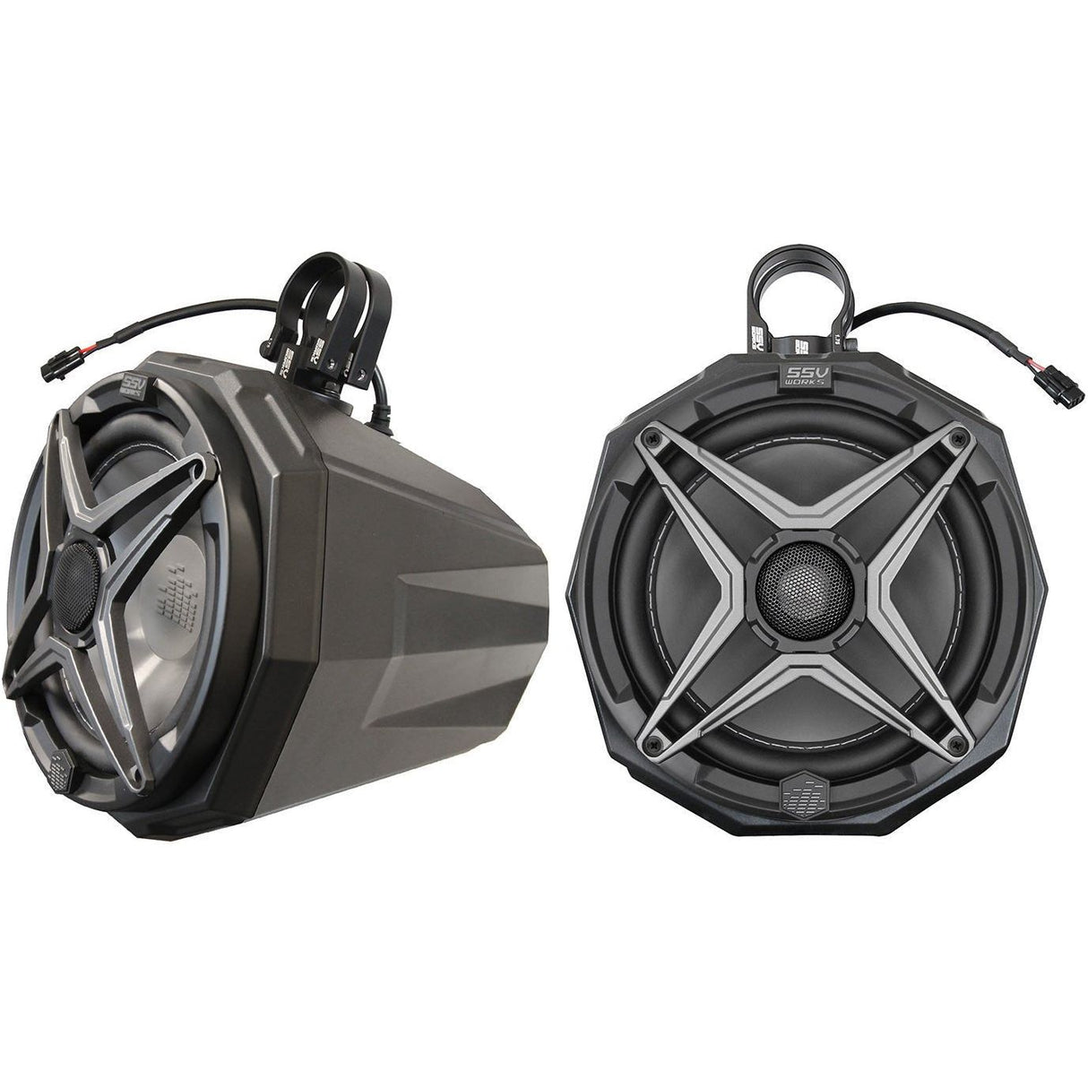 Universal 8" Cage Mounted Speaker Pods