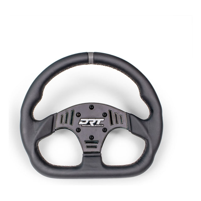 UTV D-Shape Leather Steering Wheel