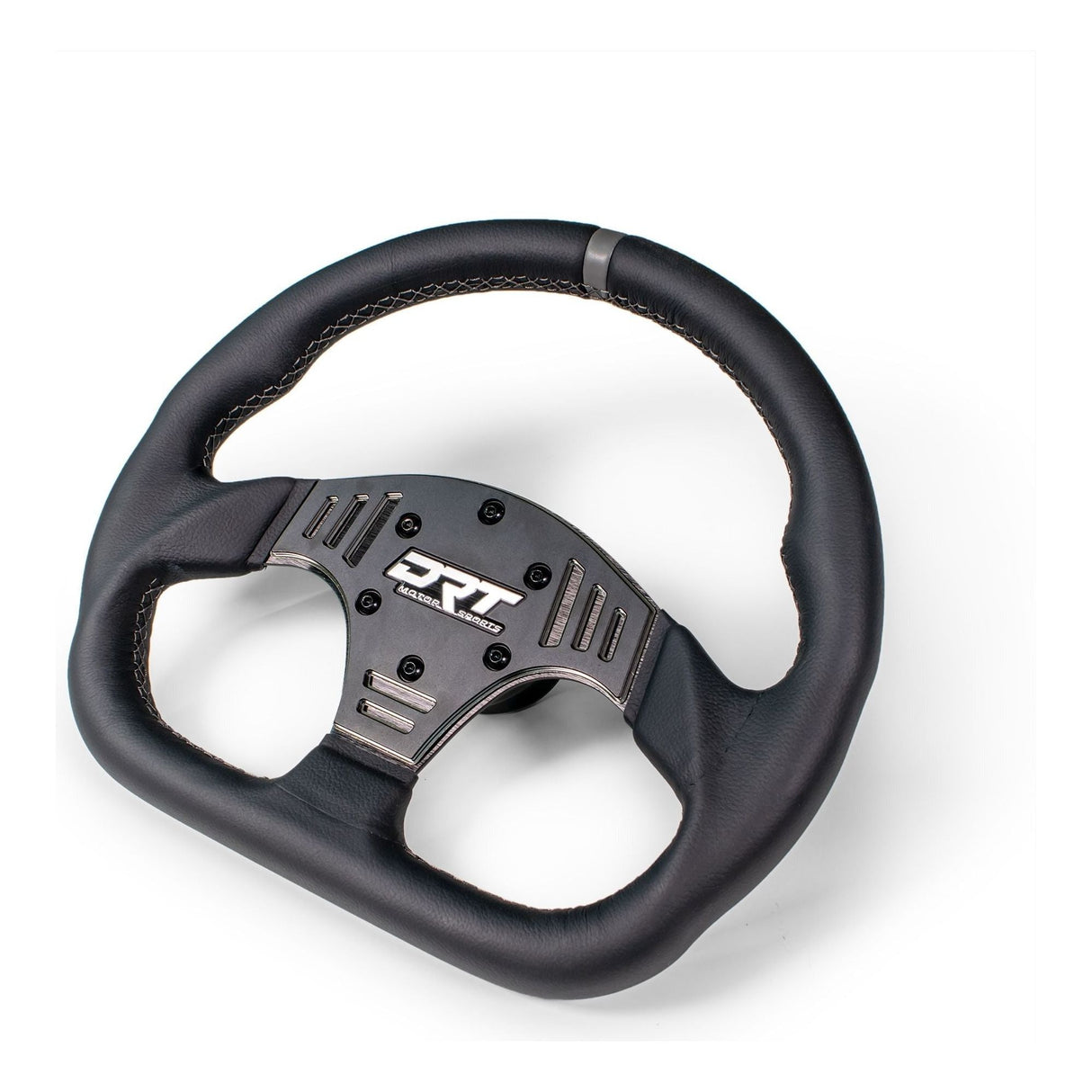 UTV D-Shape Leather Steering Wheel