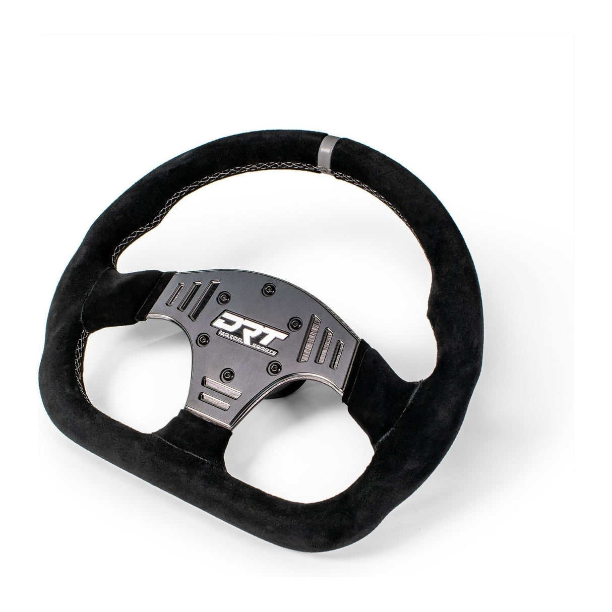 UTV D-Shape Suede Steering Wheel