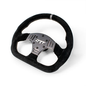 UTV D-Shape Suede Steering Wheel