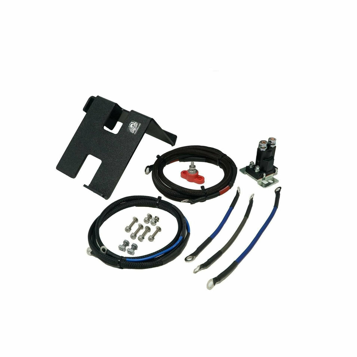 UTV Stereo Can Am Maverick X3 2nd Battery Kit (Wire Kit & Battery Mount Only) - Kombustion Motorsports