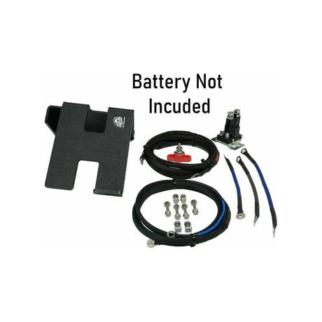 Can Am X3 2nd Battery Kit (Wire & Mount Only) | UTV Stereo