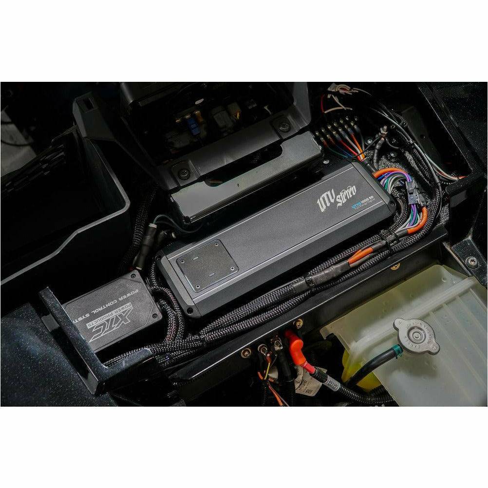 UTV Stereo Polaris RZR (2019+) Upper Amplifier Mount - Kombustion Motorsports