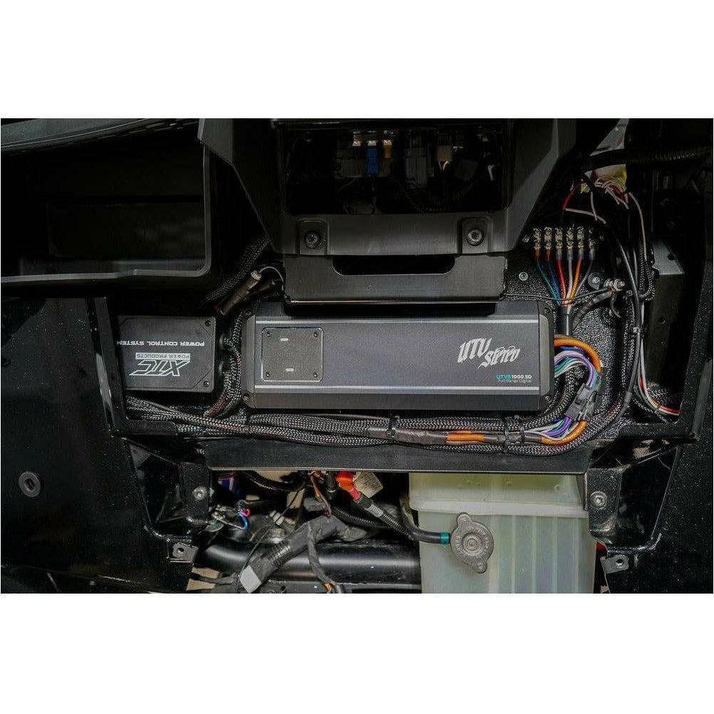 UTV Stereo Polaris RZR (2019+) Upper Amplifier Mount - Kombustion Motorsports