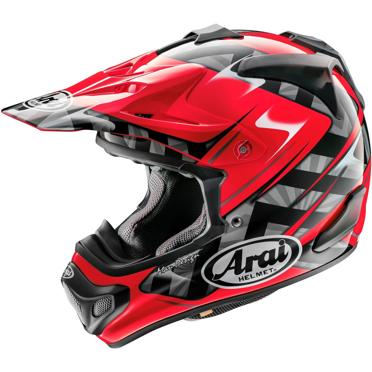 VX-Pro4 Helmet (Scoop Red)