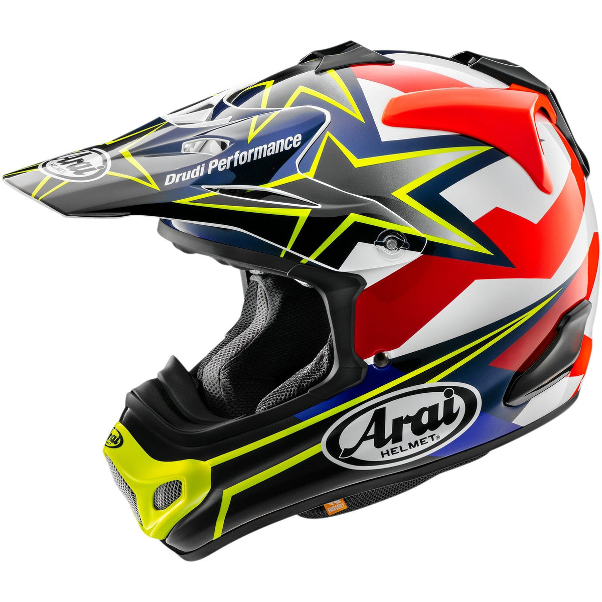 VX-Pro4 Helmet (Stars & Stripes Fluorescent Yellow)