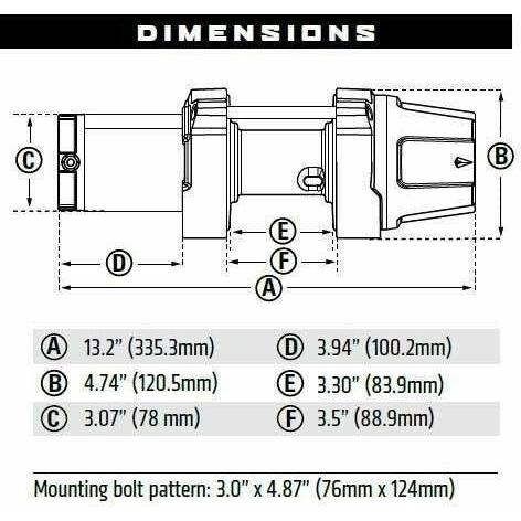 Warn VRX 25-S Winch