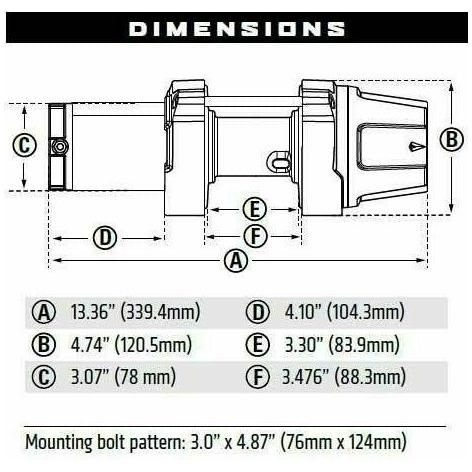 Warn VRX 35 Winch