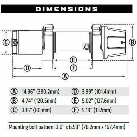 Warn VRX 45 Winch