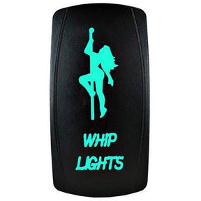 Whip Lights Stripper Pole Rocker Switch
