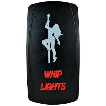 Whip Lights Stripper Pole Rocker Switch