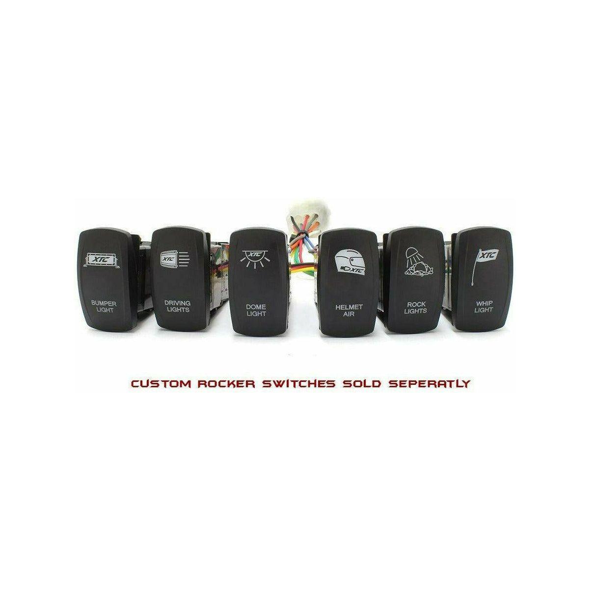 Can Am Maverick R / X3 6 Switch Power Control System with Strobe Lights Switch | XTC Power Products