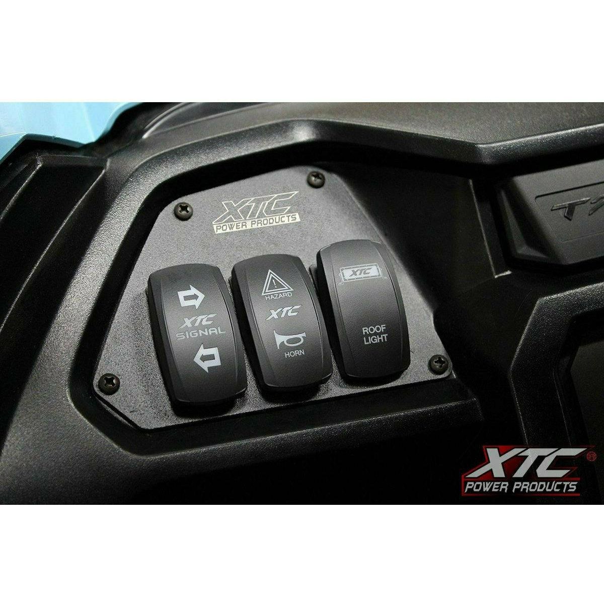 Honda Talon 3 Switch Dash Mounting Plate | XTC Power Products