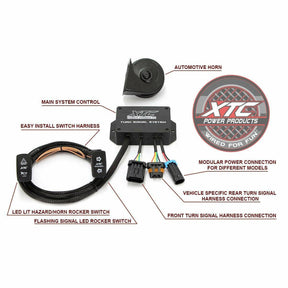 XTC Polaris Ranger XP 1000 (2019+) with Factory Ride Command Turn Signal System with Horn