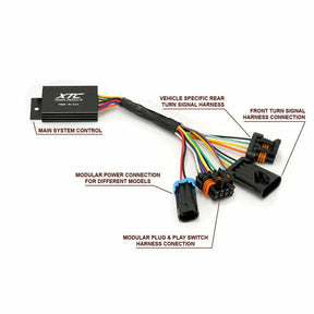XTC Polaris RZR PRO R Premium/Ultimate Self Canceling Turn Signal System with Billet Lever