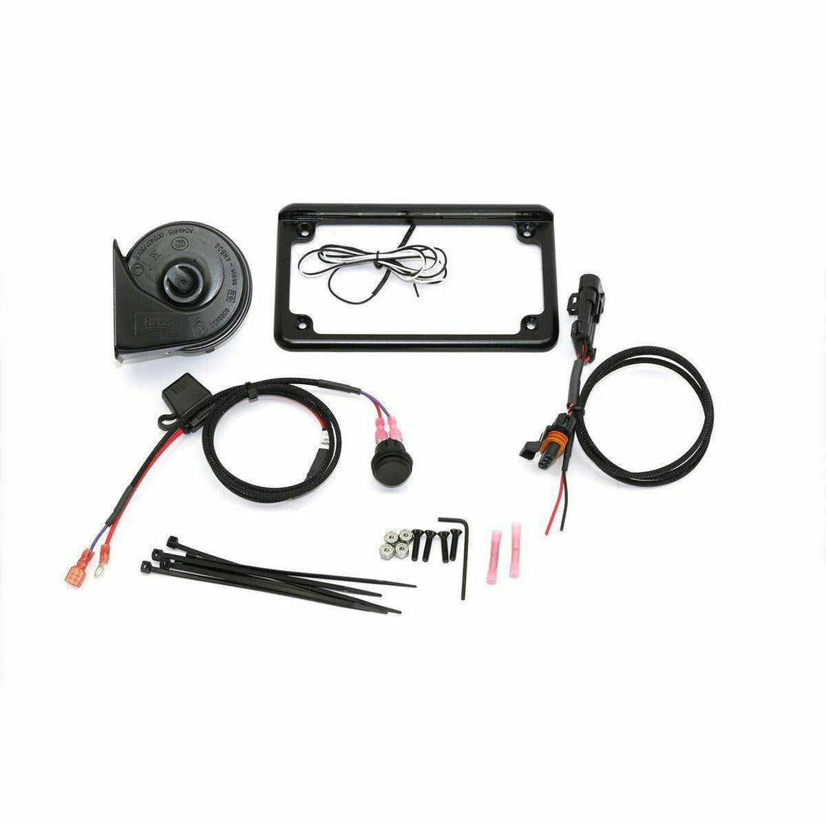 XTC Polaris RZR (2015+) Plug & Play Power Adapter & Horn Kit with LED License Frame