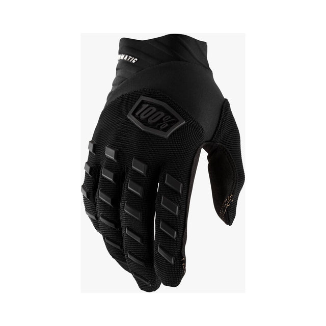 Youth Airmatic Gloves (Black/Charcoal)