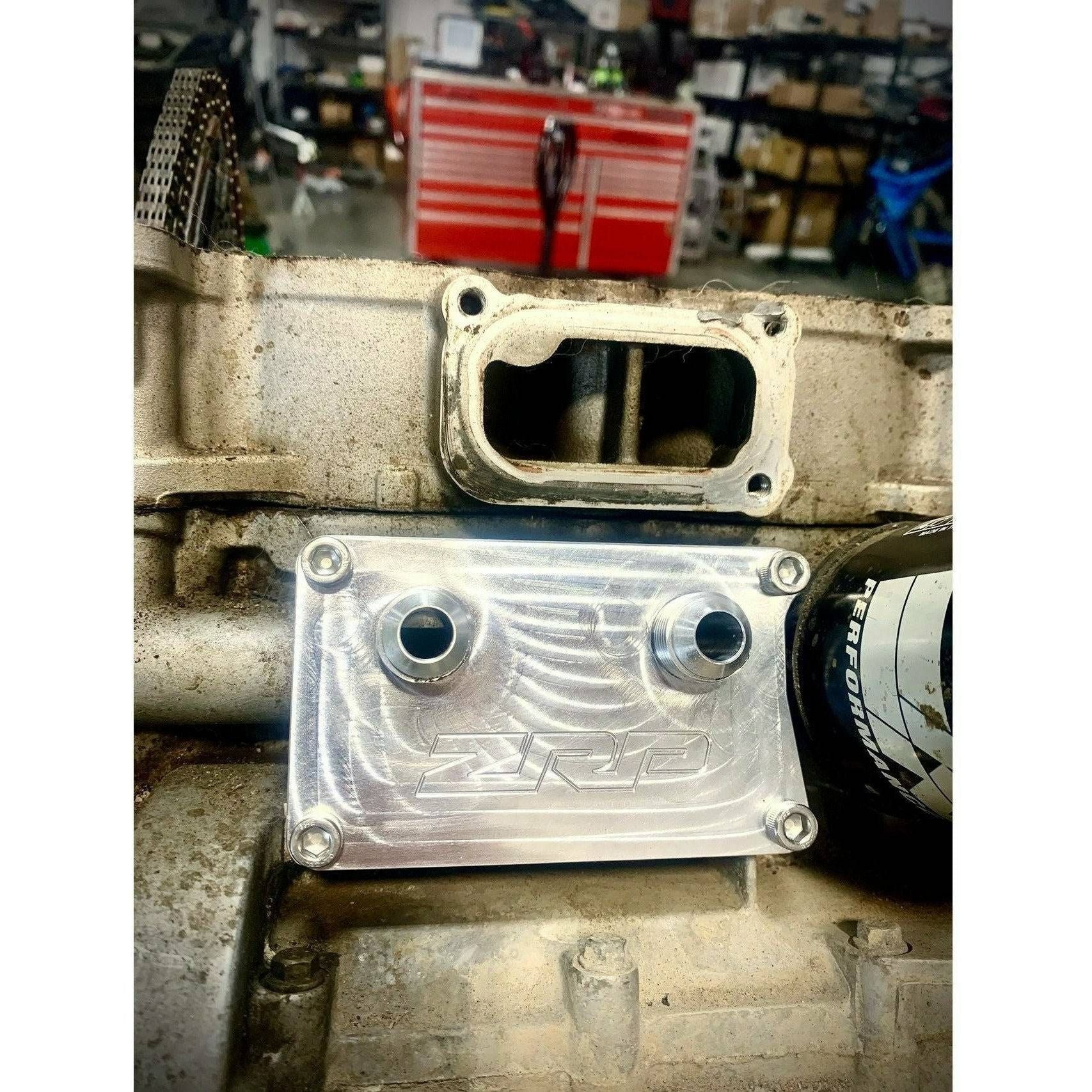 ZRP Polaris RZR Oil Cooler Adapter